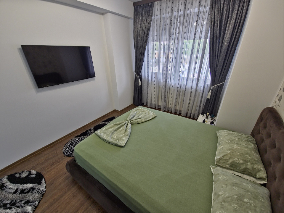 Tomis Plus parter înalt 3 camere 76 mp mobilat utilat complet