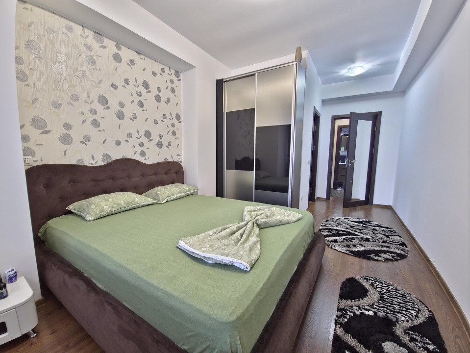 Tomis Plus parter înalt 3 camere 76 mp mobilat utilat complet