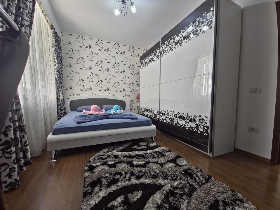 Tomis Plus parter înalt 3 camere 76 mp mobilat utilat complet