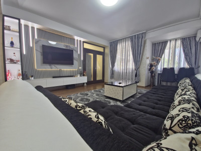 Tomis Plus parter înalt 3 camere 76 mp mobilat utilat complet