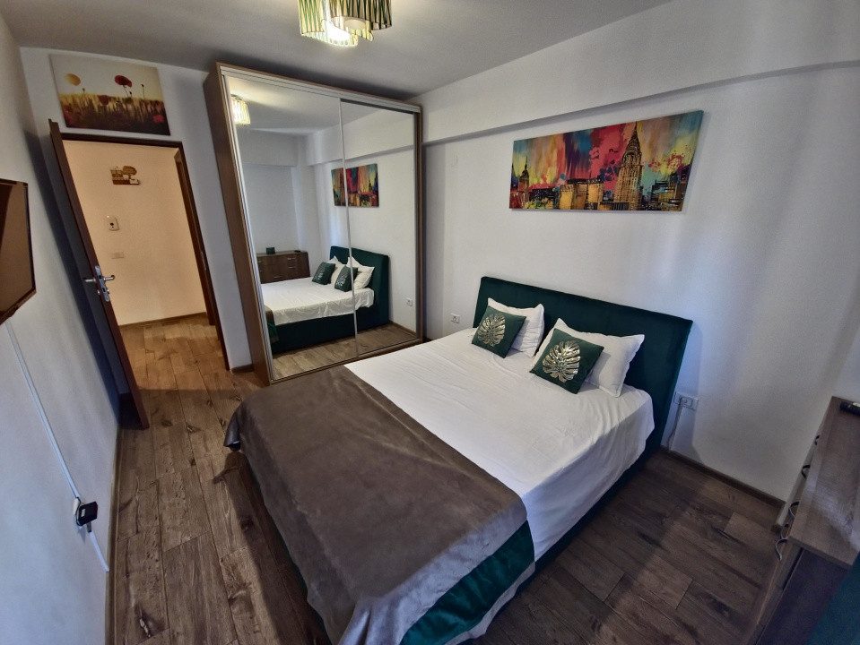 Mamaia Central  2 camere parcare  termen lung  utilat complet