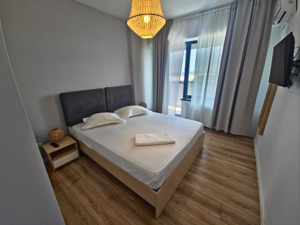 Mamaia Central apartament 2 camere cu vedere panoramica mare si lac