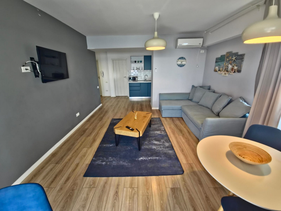 Mamaia Central apartament 2 camere cu vedere panoramica mare si lac