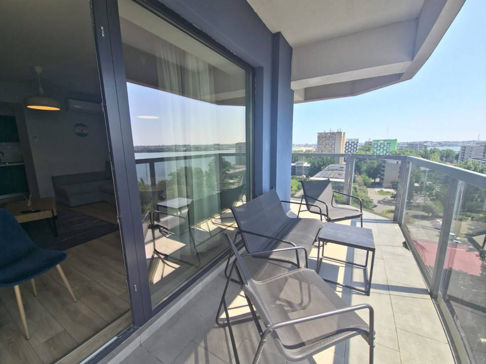 Mamaia Central apartament 2 camere cu vedere panoramica mare si lac