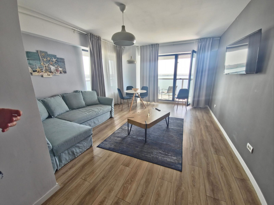 Mamaia Central apartament 2 camere cu vedere panoramica mare si lac