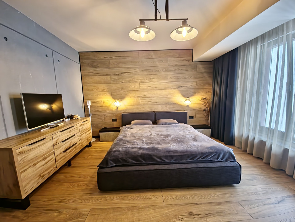 Mamaia central 2 camere mobilat utilat lux parcare inclusa termen lung