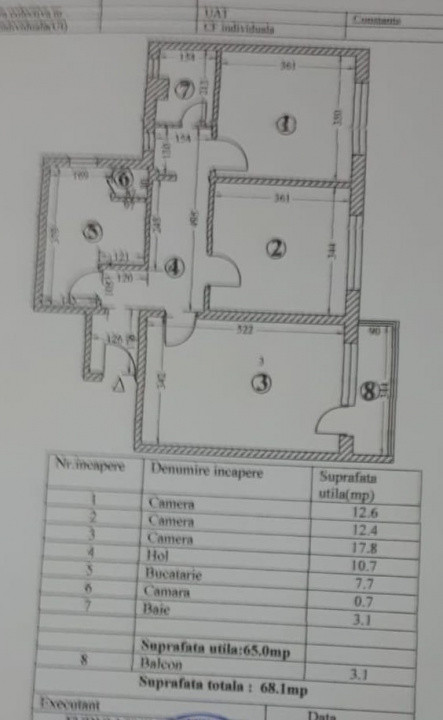 Tomis Nord / Tomis III 3 camere decomandat 4 din 10
