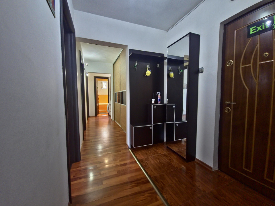 Tomis Nord Cireșica  3 Camere  Mobilat  Utilat Centrală  Boxă