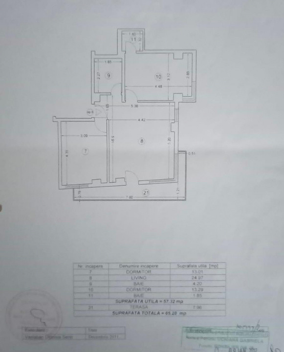  Academia Navala apartament 3 Camere bloc nou  Loc de parcare subteran