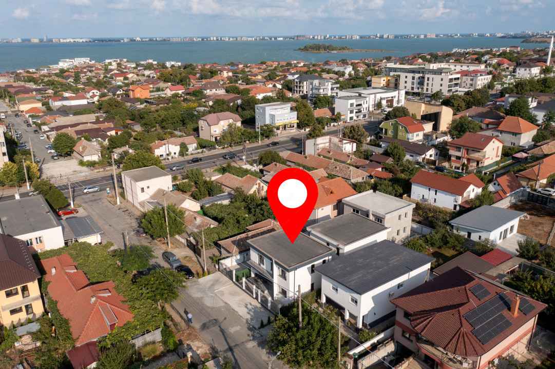 Vilă stil mediteranean Ovidiu poziție excelentă 5 camere posibil schimb