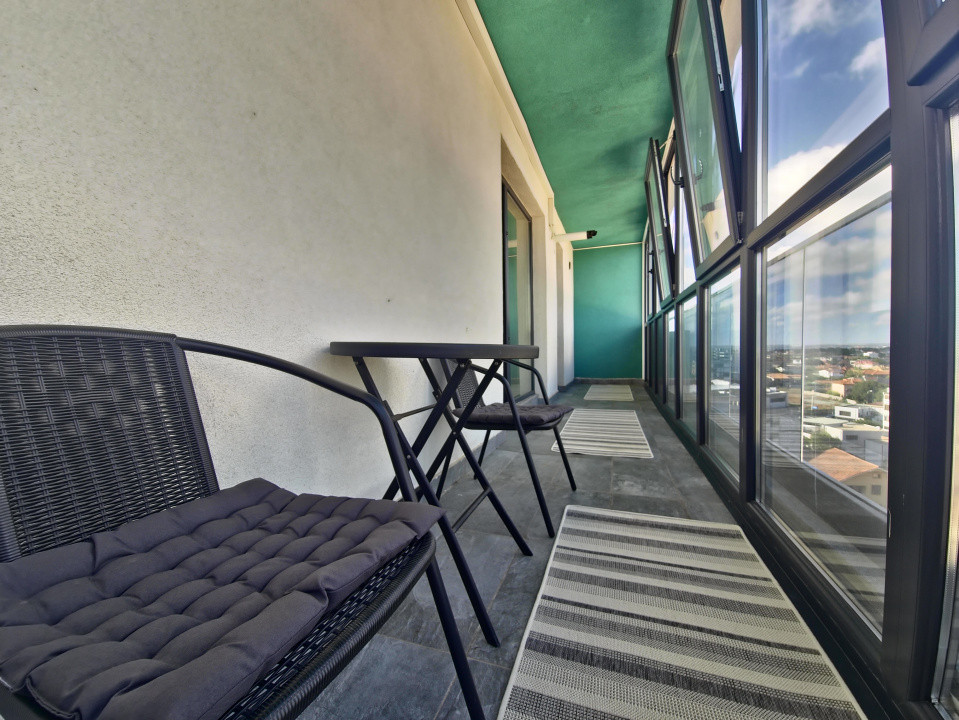 Tomis Plus  Apartament 2 camere  mobilat modern  parcare  vedere superbă