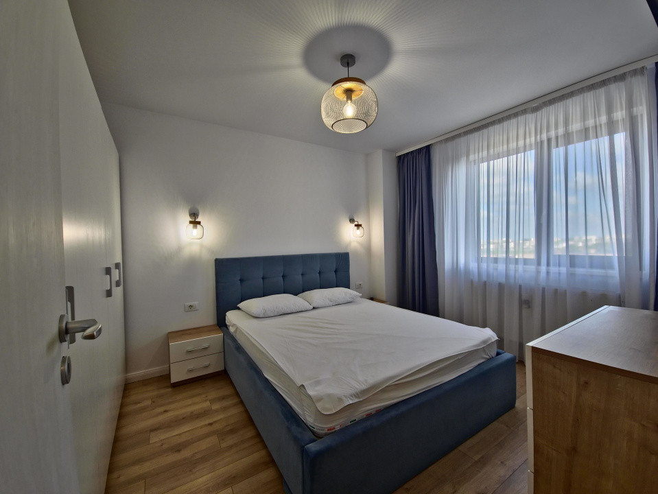 Tomis Plus  Apartament 2 camere  mobilat modern  parcare  vedere superbă