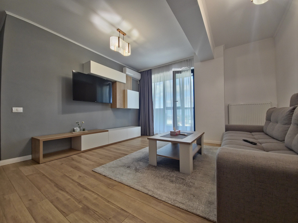 Tomis Plus  Apartament 2 camere  mobilat modern  parcare  vedere superbă