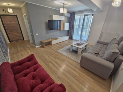 Tomis Plus  Apartament 2 camere  mobilat modern  parcare  vedere superbă