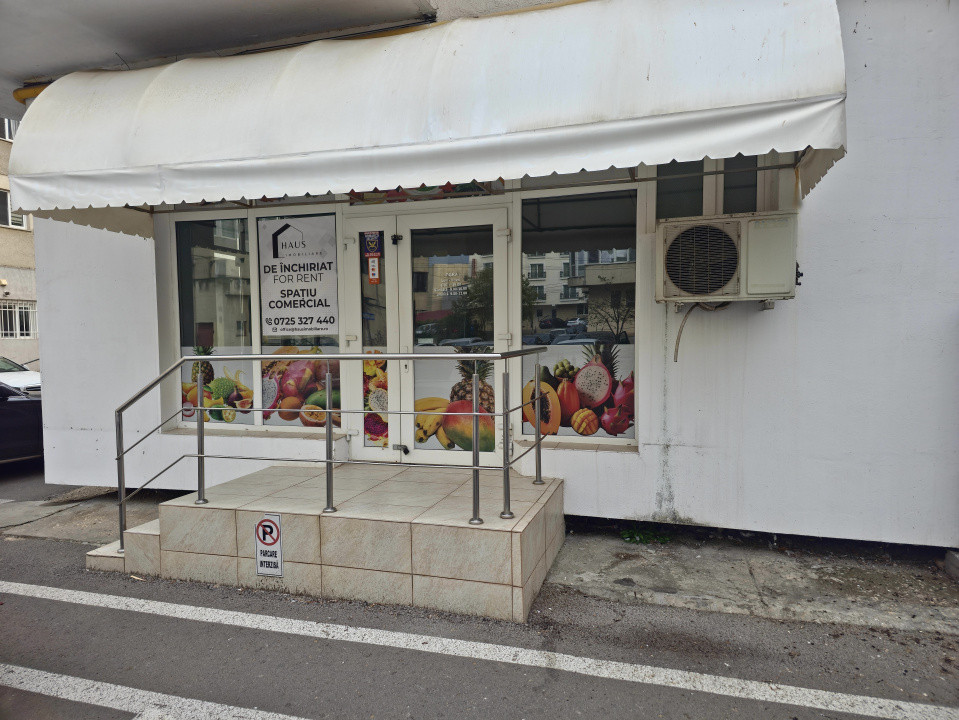 Spațiu comercial 35 mp zonă Stadion Constanța vad excelent