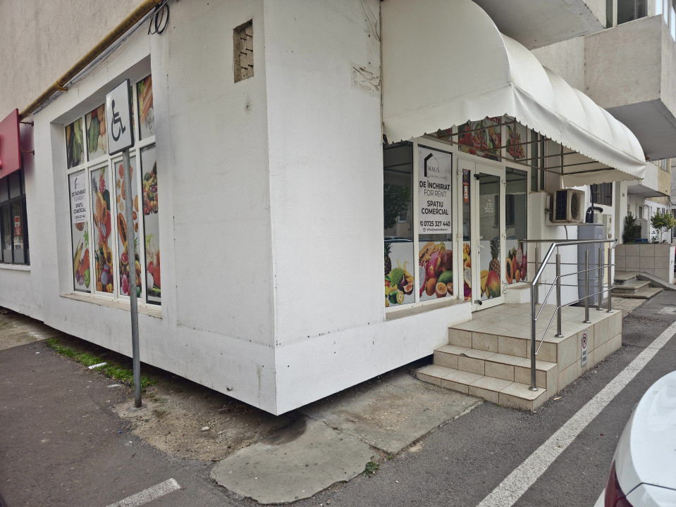 Spațiu comercial 35 mp zonă Stadion Constanța vad excelent