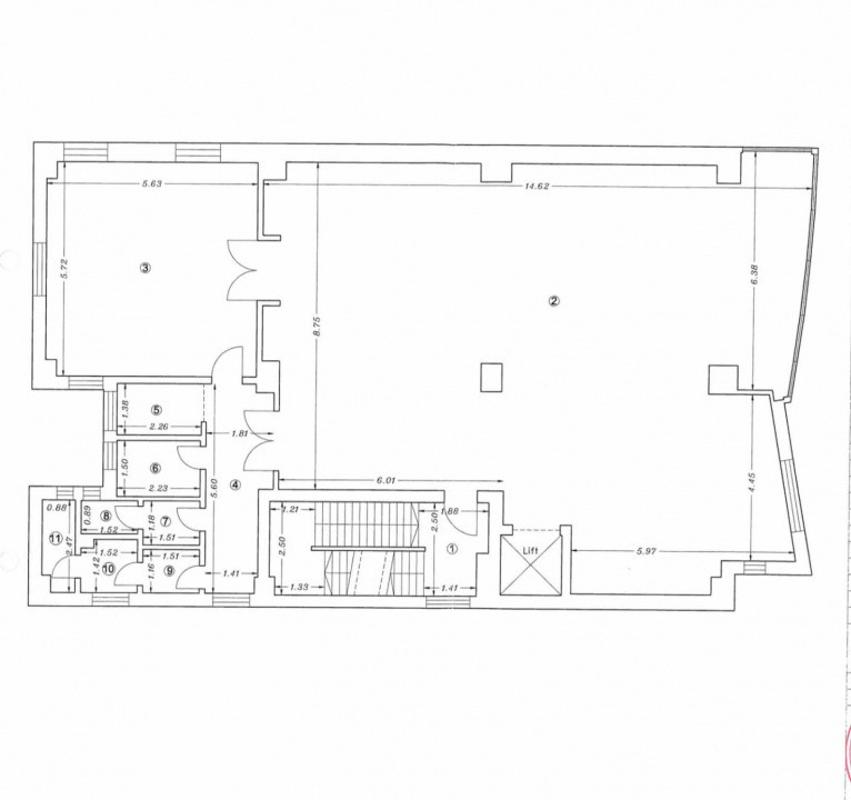 Spațiu Birouri 200 mp Bld. Mamaia Delfinariu Utilități + Mobilier incluse
