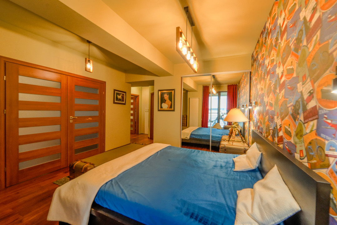 Mamaia 3 camere lux terasă cu vedere frontala la lac parcare subterana