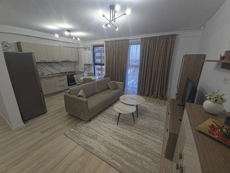 Apartament 2 camere Tomis Plus Etaj 3 Încălzire în pardoseală Totul NOU