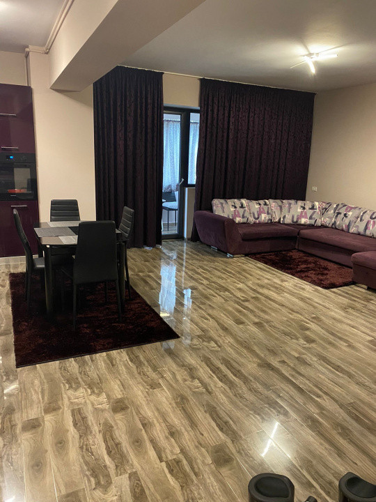 Apartament lux, 110mp utili, 3 camere, mobilat si utilat complet, termen lung