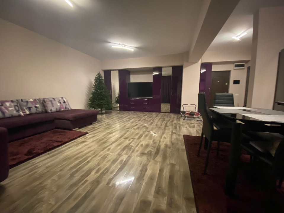 Apartament lux, 110mp utili, 3 camere, mobilat si utilat complet, termen lung