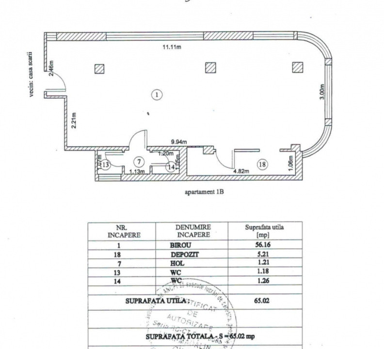  Spațiu comercial stradal – Zona Dacia vad pietonal excelent 65 mp