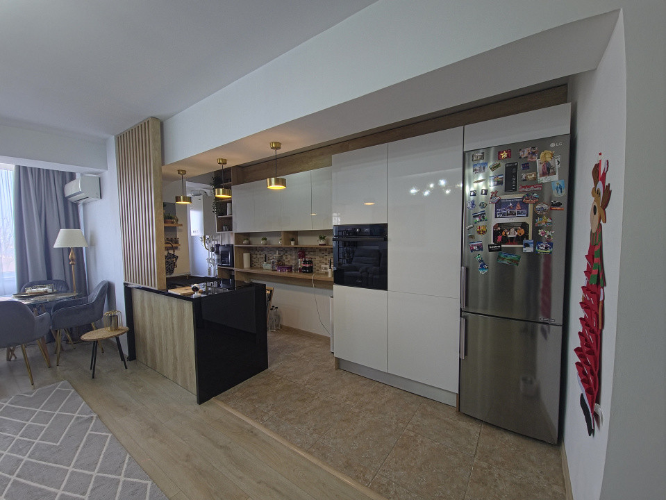 Apartament spațios 3 camere 77 mp Ovidiu Bloc nou Parcare inclusă