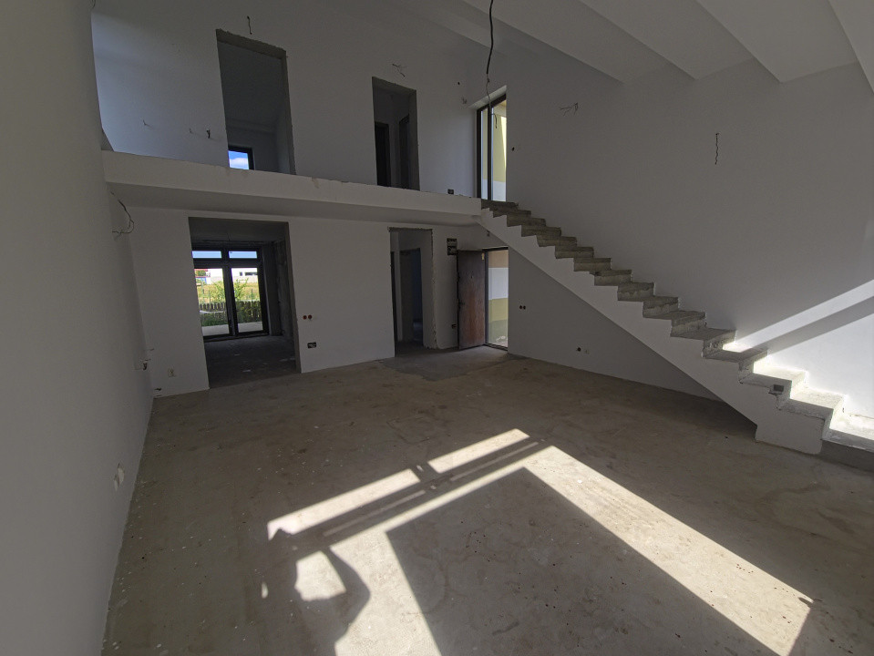 Casă P+M la stadiul de alb Cartier Del Sole Cumpăna  110,9 mp utili Teren 362 mp