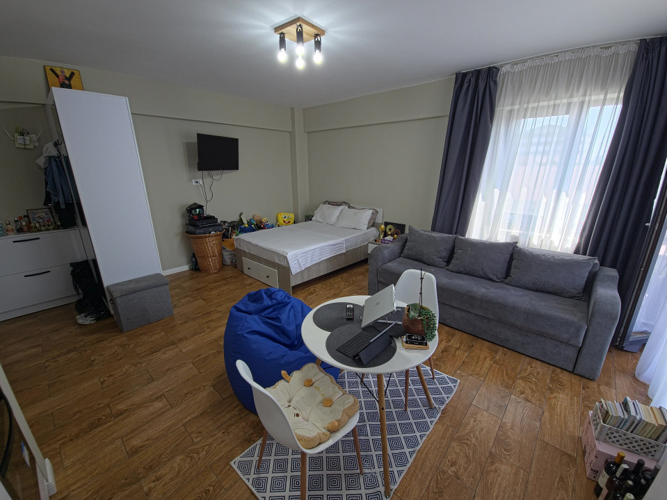 Garsonieră modernă de vânzare  IBO Residence  Terasă generoasă 