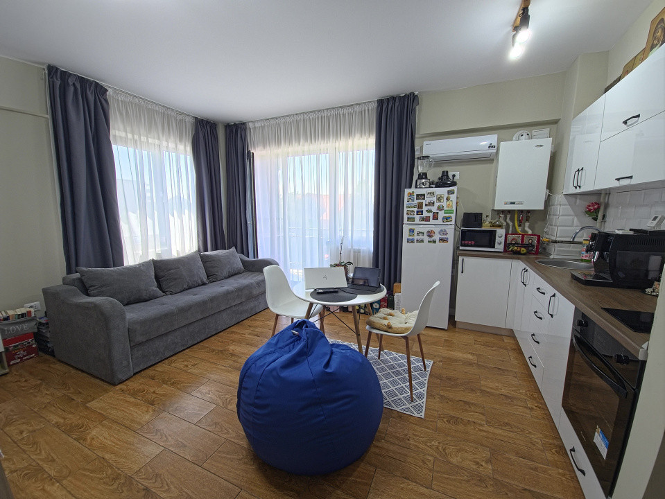 Garsonieră modernă de vânzare  IBO Residence  Terasă generoasă 