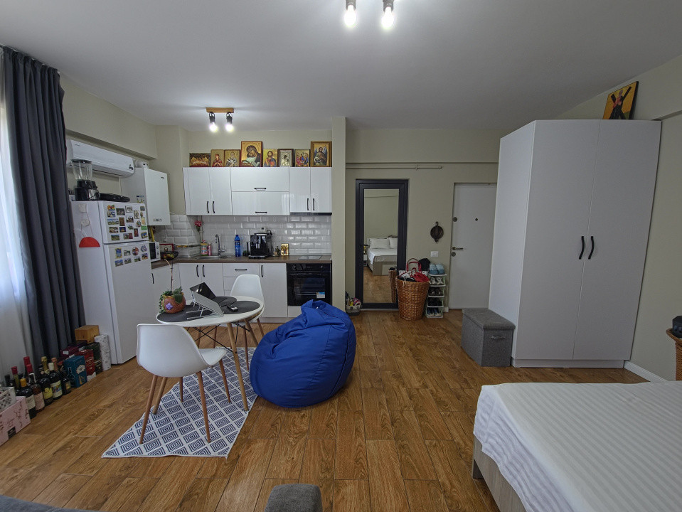 Garsonieră modernă de vânzare  IBO Residence  Terasă generoasă 