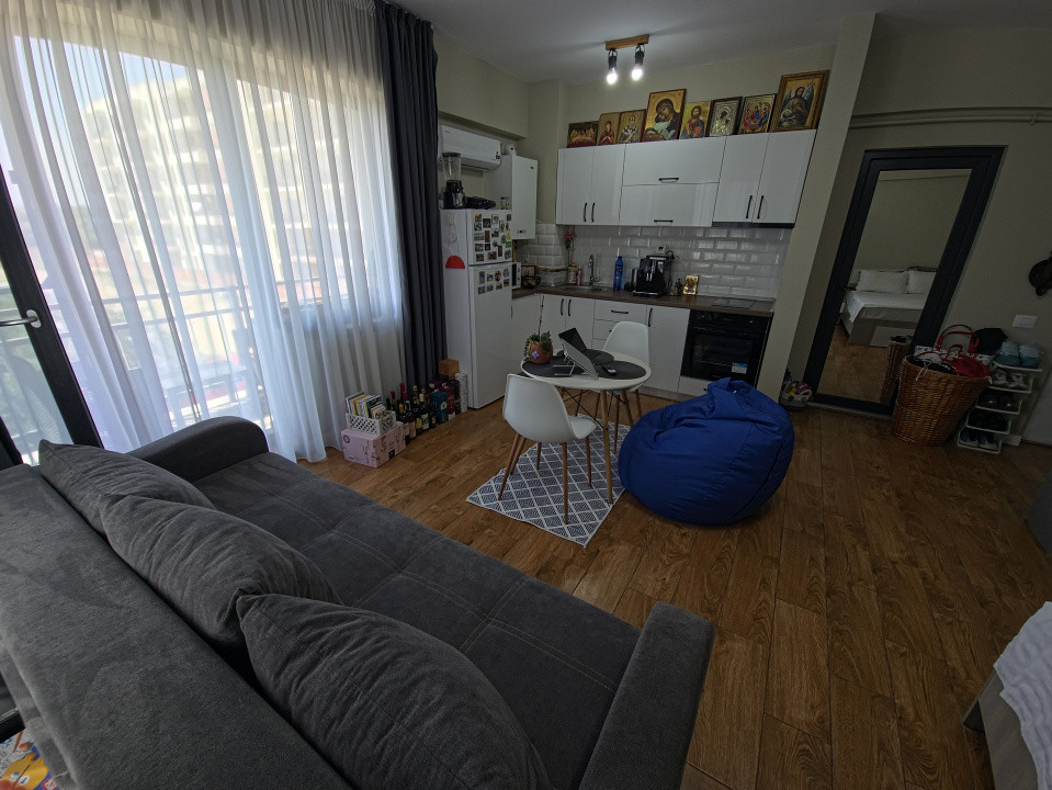 Garsonieră modernă de vânzare  IBO Residence  Terasă generoasă 
