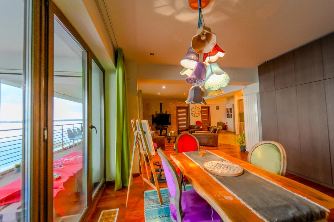 Mamaia Butoaie 3 camere 157,10 mp 2 parcări subterane și vedere frontală la lac