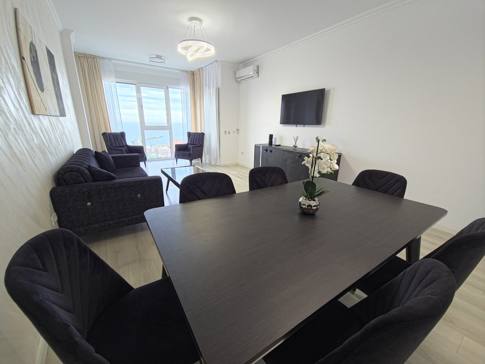 FALEZA NORD 4 CAMERE VEDERE LA MARE TERMEN LUNG MOBILAT UTILAT LUX 