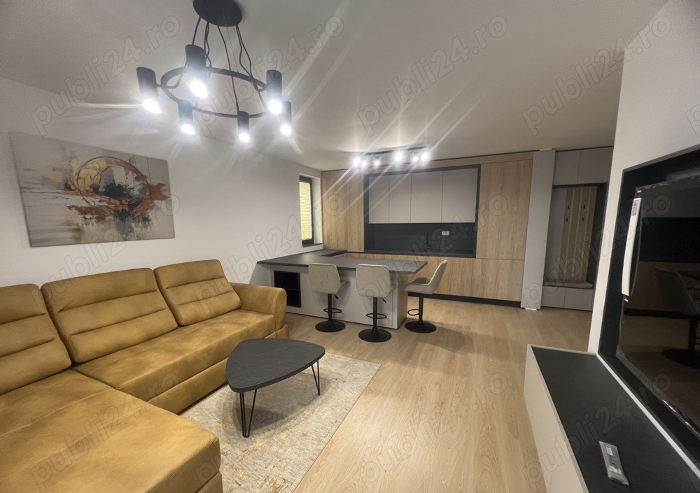 Pescaria apartament 2 camere decomandat, nou, cu loc de parcare, termen lung
