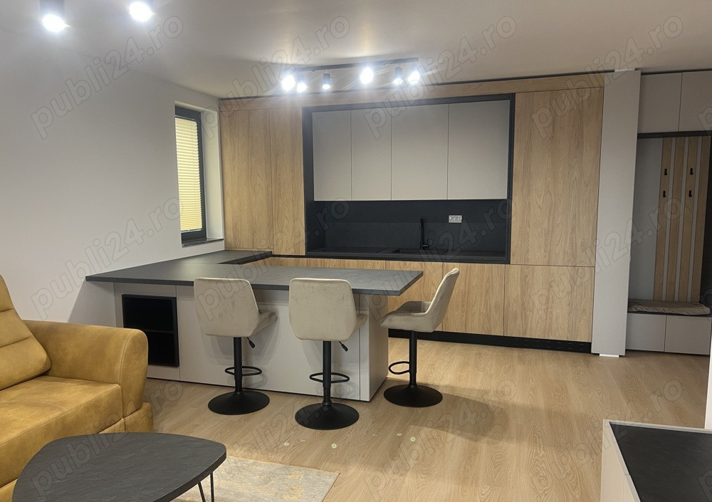 Pescaria apartament 2 camere decomandat, nou, cu loc de parcare, termen lung