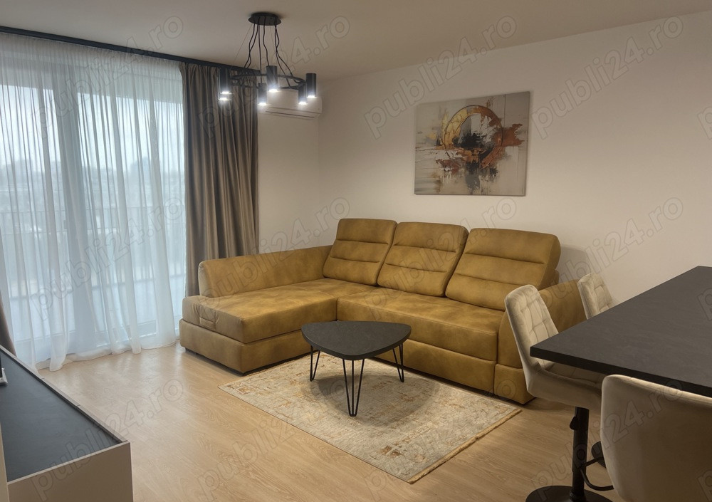 Pescaria apartament 2 camere decomandat, nou, cu loc de parcare, termen lung