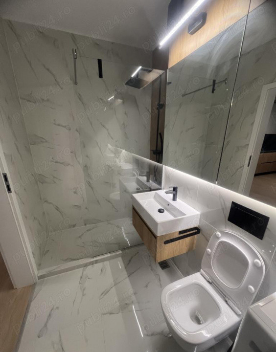 Pescaria apartament 2 camere decomandat, nou, cu loc de parcare, termen lung