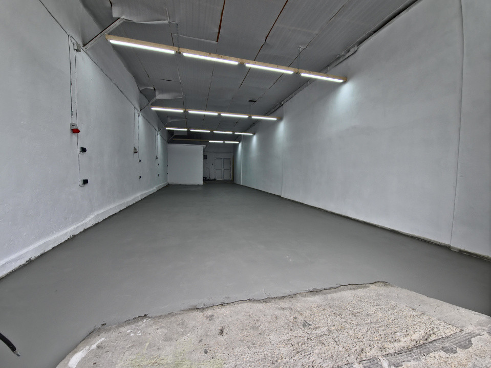 Hala 145 mp si spatiu de birouri Interioară 3 nr 1 2 intrări renovată
