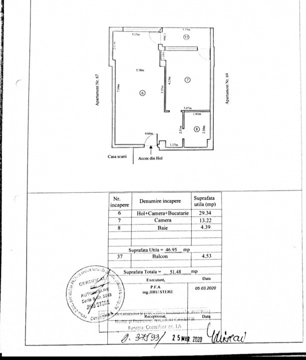 Campus apartament 2 camere decomandat, mobilat/utilat